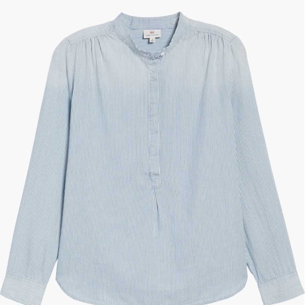 AG Audryn Shirt Swell Light Blue Striped